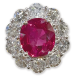 ビルマ産ルビー 2.21ct