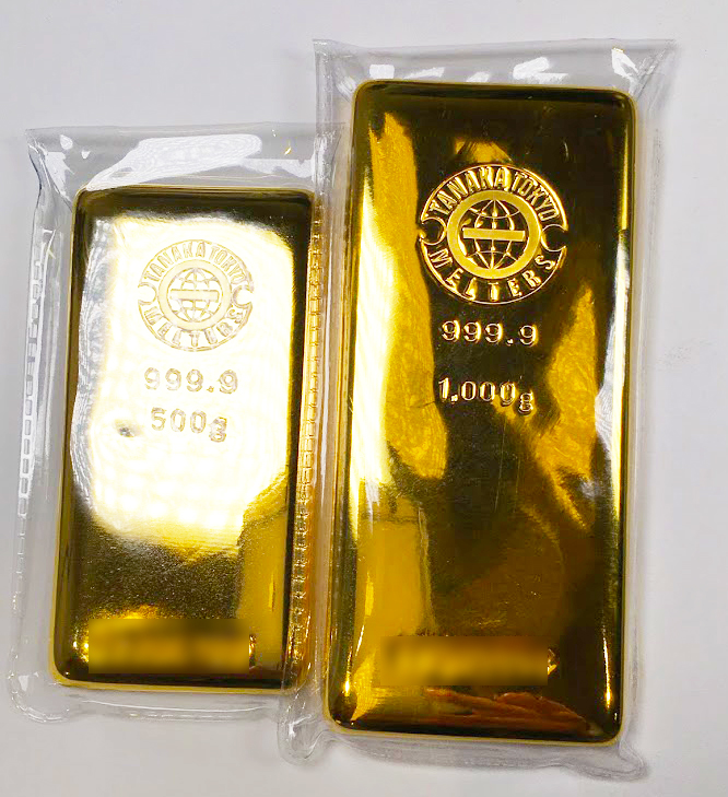 田中貴金属 1kg 500g 金 インゴット