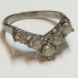 Pt900 ダイヤ 1.26ct リング