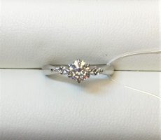 Pt900/プラチナ ダイヤ0.46ct リング