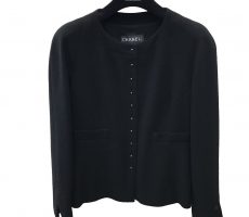 シャネル ジャケット ブラック