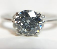 Pt900 ダイヤ 0.62ct プラチナ リング