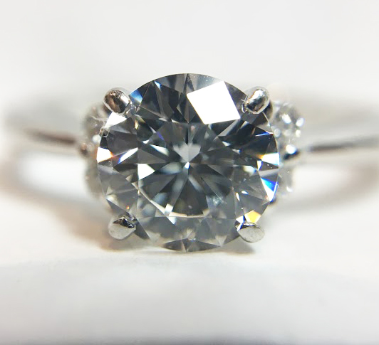 Pt900 ダイヤ 0.62ct プラチナ リング