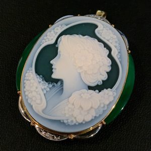 カメオ　ペンダントトップ