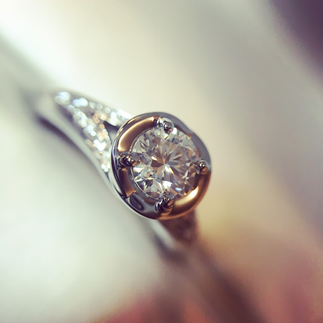 〇ブルガリ インコントロダモーレ 0.4ct Pt950