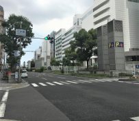 まねきや心斎橋店アクセス三休橋交差点