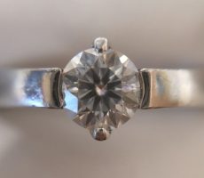 【0.544ct ダイヤ付】プラチナリング
