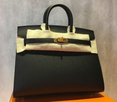HERMES エルメス バーキン25 エプソン 黒