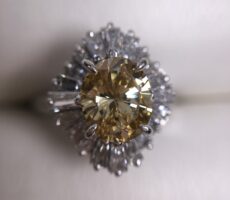 ダイヤ リング Pt900