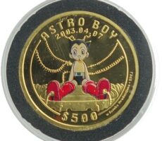 シエラレオネ共和国 鉄腕アトム誕生記念 500ドル金貨
