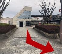 西友楽市守谷店_南守谷駅から_道のり1