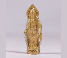 純金観音像