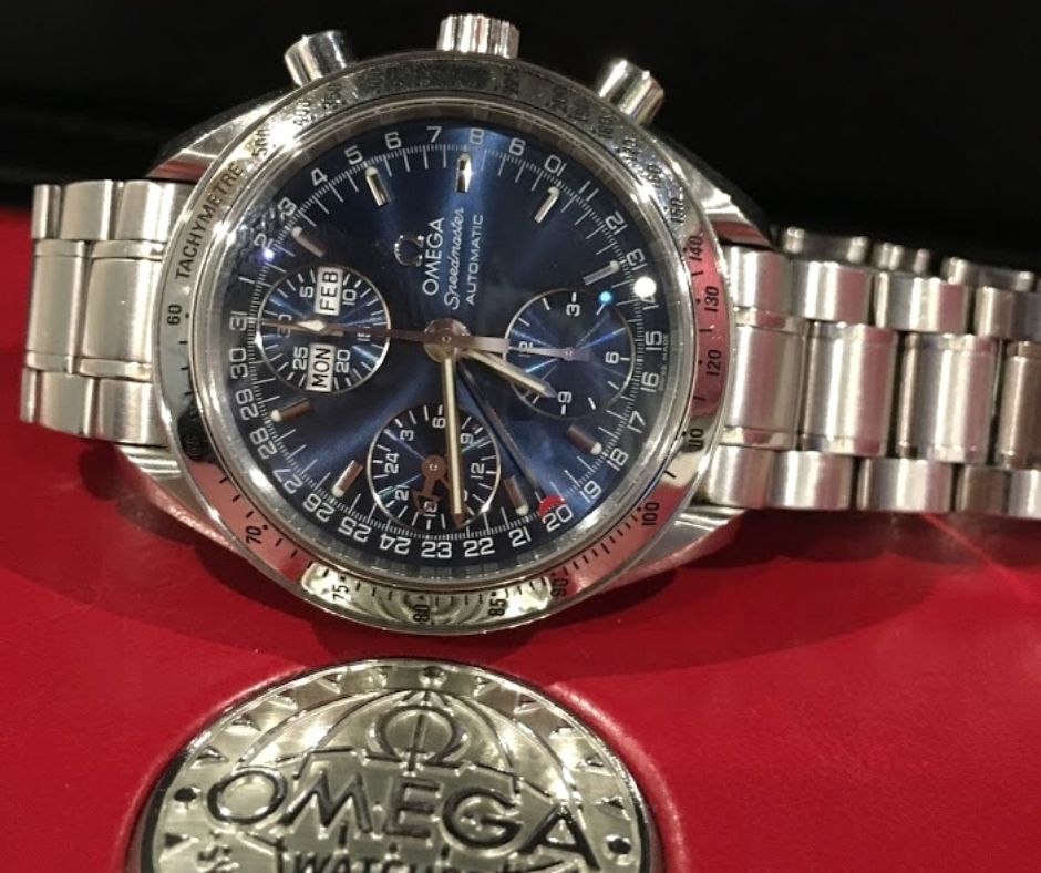 オメガ スピードマスター デイデイト 3523.80 中古 腕時計 メンズ 自動巻き