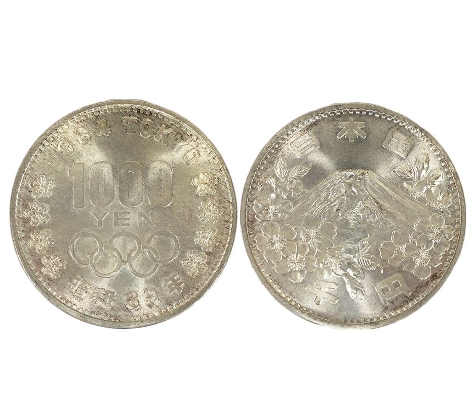 1000円硬貨　1964年東京オリンピック