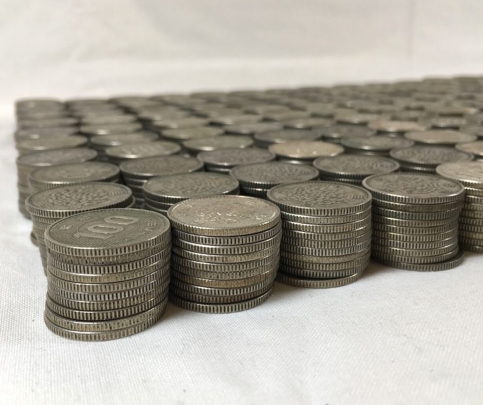 百円銀貨 大量 稲穂 鳳凰 東京オリンピック
