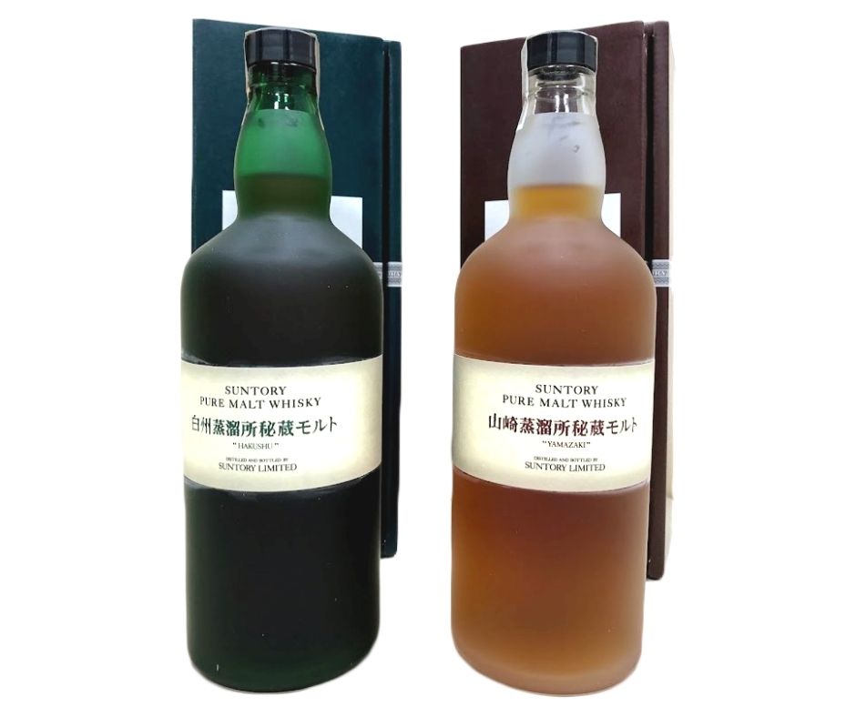 【サントリー】山崎蒸留所秘蔵モルト 白州蒸留所秘蔵モルト 2本セット